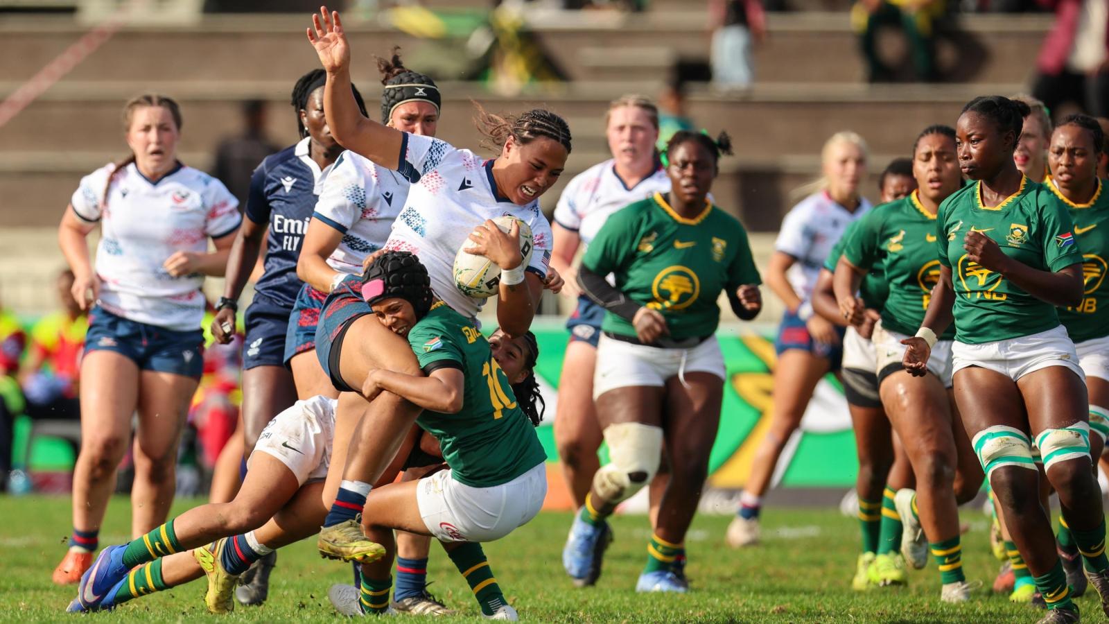 USA U20s vs South Africa U20s. Photo Charmaine Sander for Stellenbosch/Rugby South Africa.