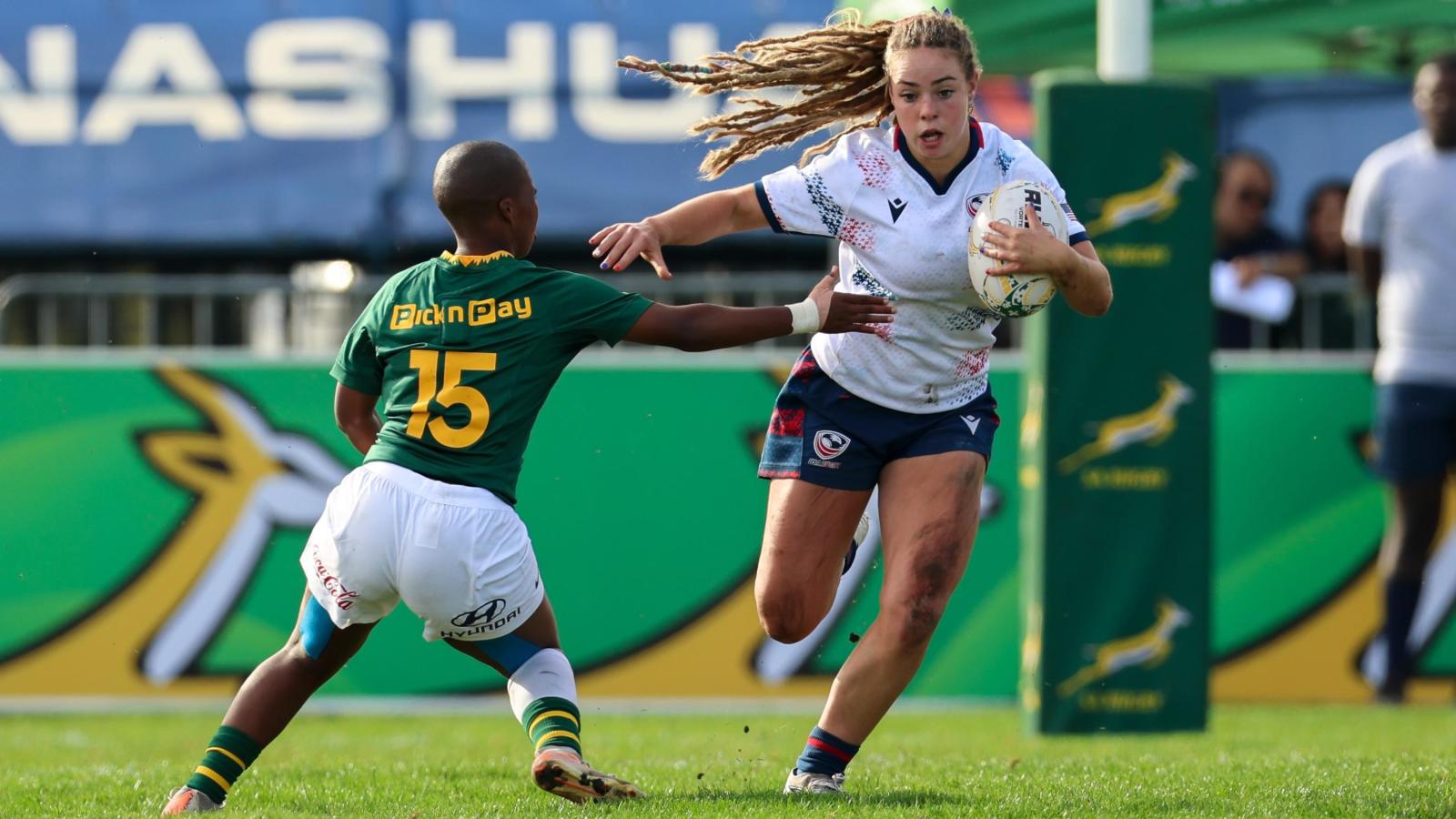 USA U20s vs South Africa U20s. Photo Charmaine Sander for Stellenbosch/Rugby South Africa.