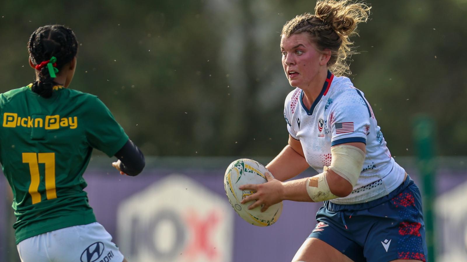 USA U20s vs South Africa U20s. Photo Charmaine Sander for Stellenbosch/Rugby South Africa.