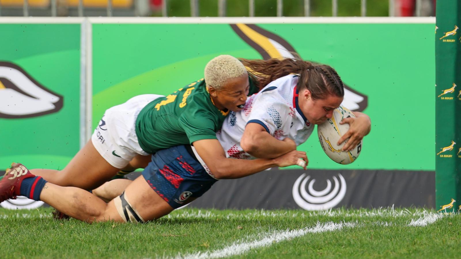 USA U20s vs South Africa U20s. Photo Charmaine Sander for Stellenbosch/Rugby South Africa.