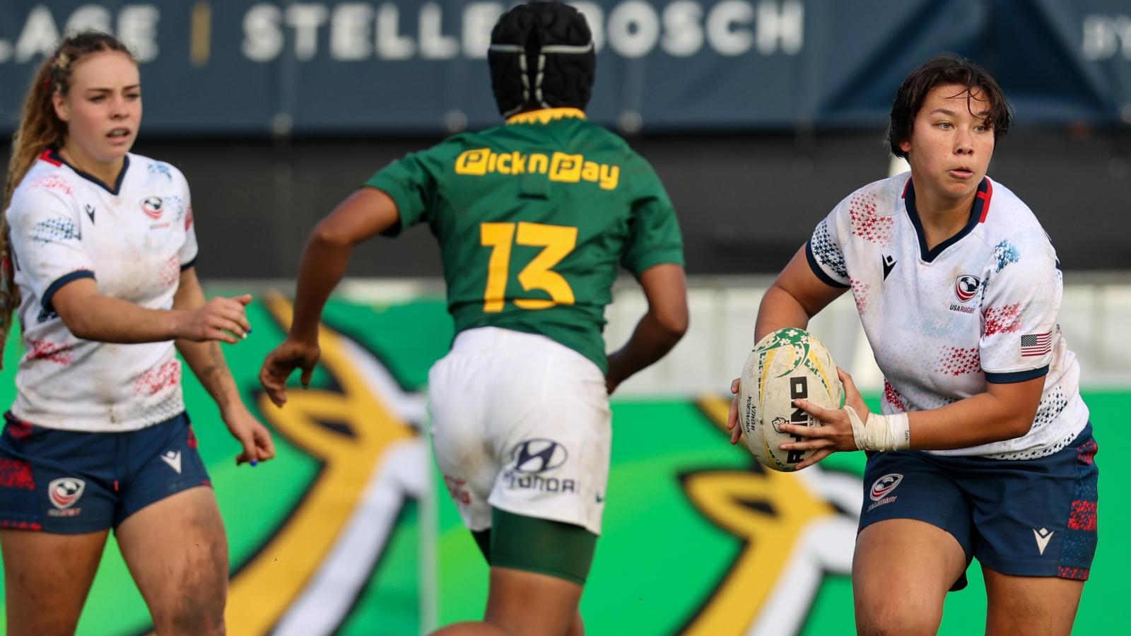 USA U20s vs South Africa U20s. Photo Charmaine Sander for Stellenbosch/Rugby South Africa.