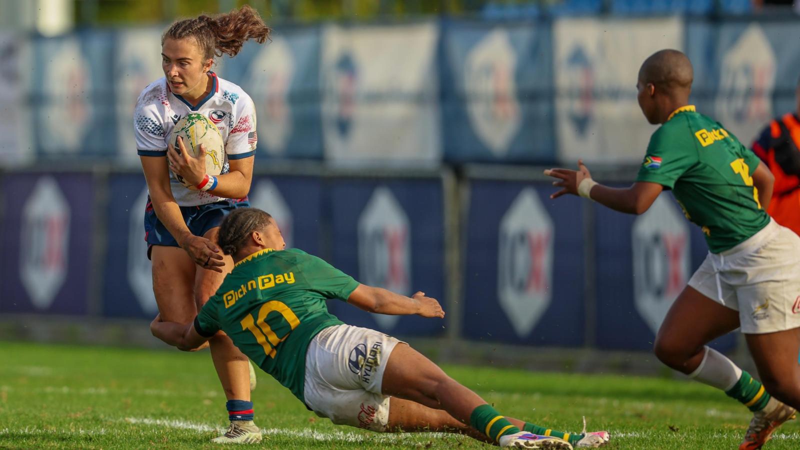 USA U20s vs South Africa U20s. Photo Charmaine Sander for Stellenbosch/Rugby South Africa.