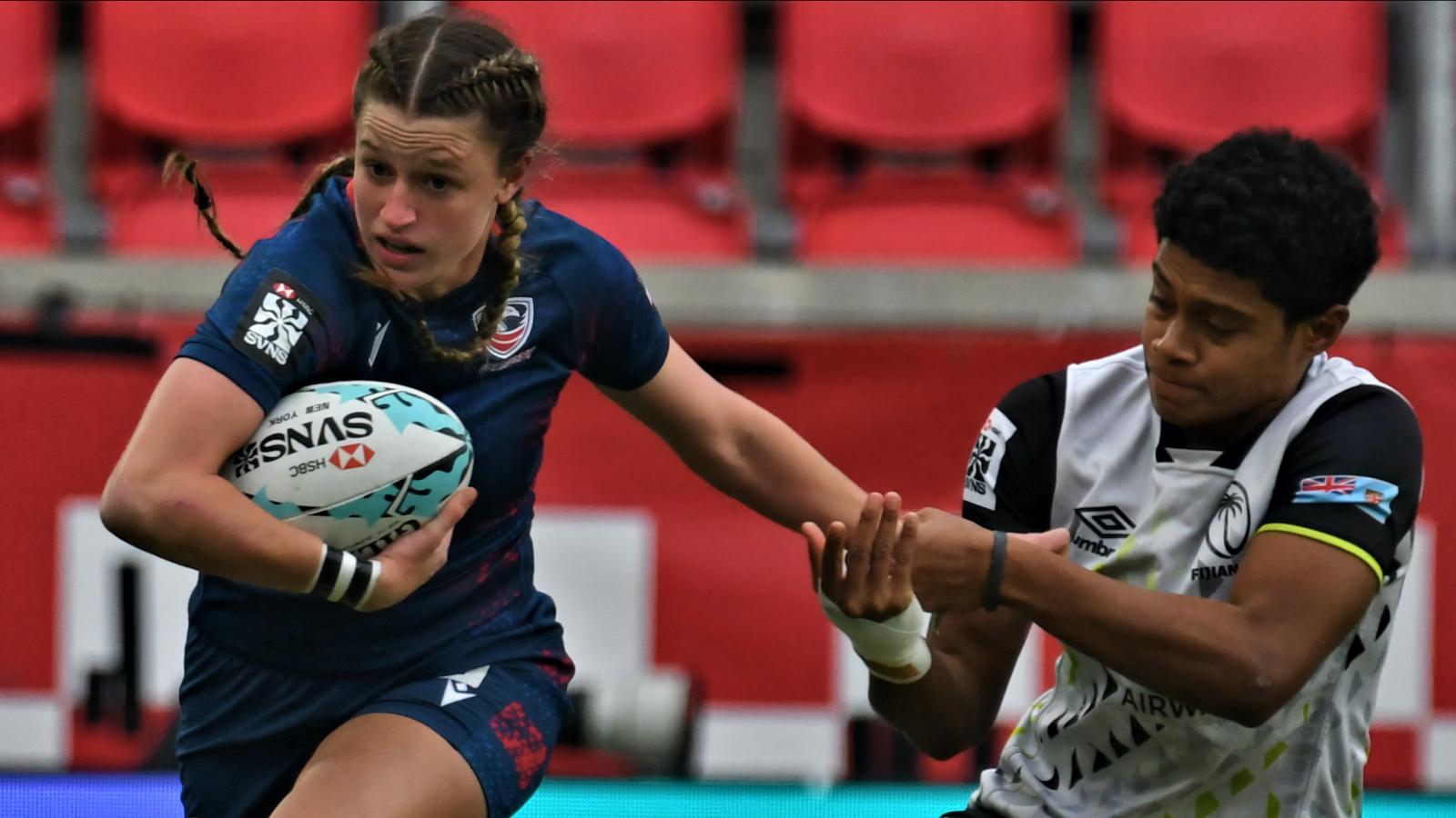 USA in the 2026 USA 7s in New York. Photo David Hughes.