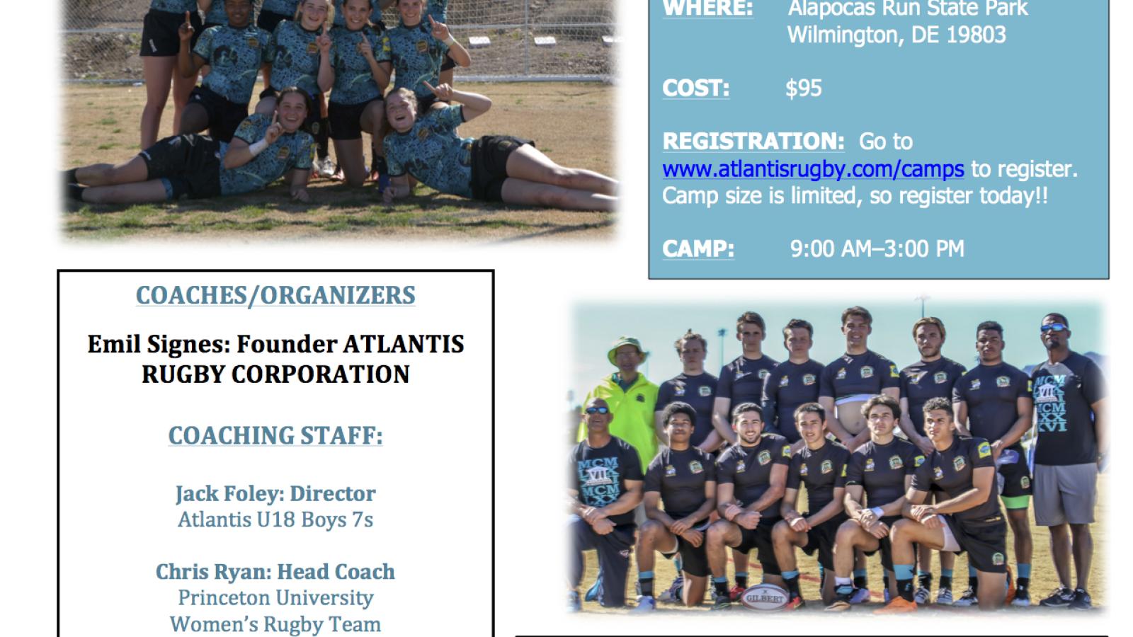 atlantis fall 2018 camp flyer