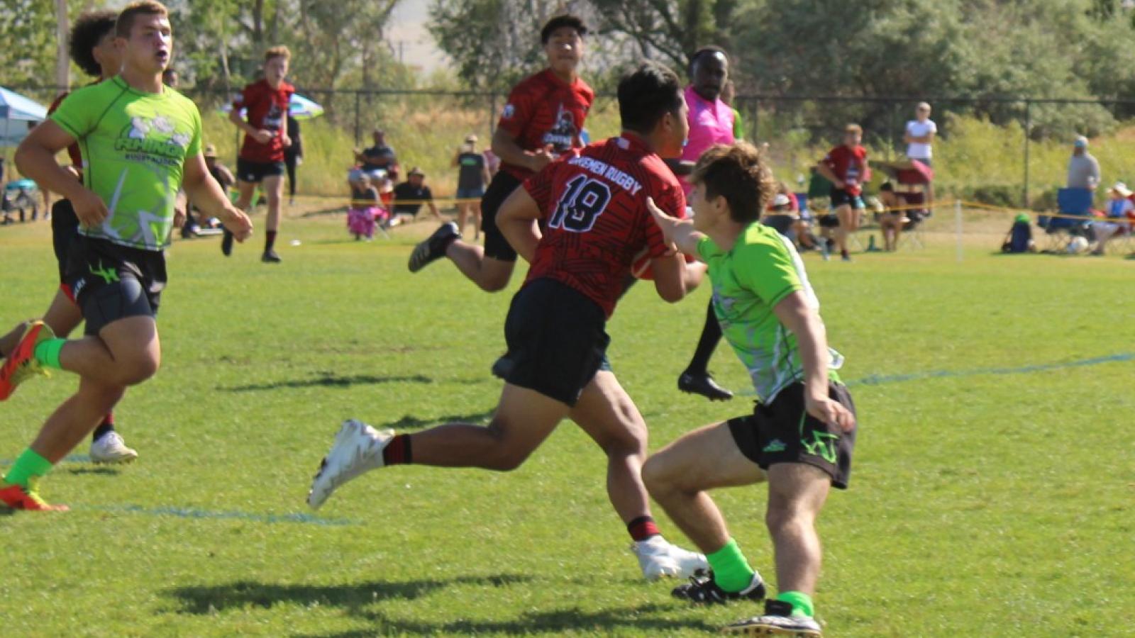 cavemen v rhinos nai 7s 2022 alex goff