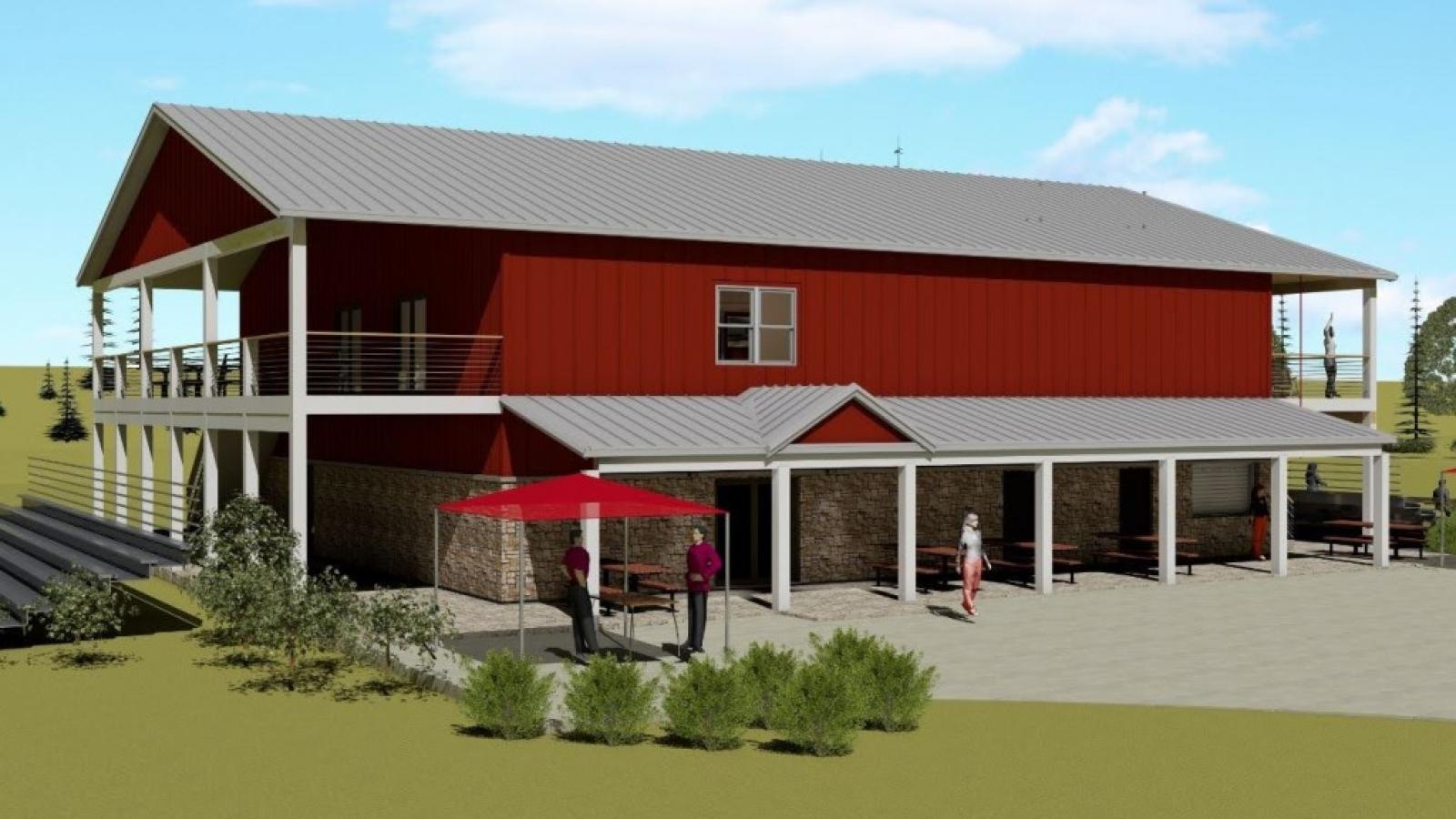 clubhouse artist rendering