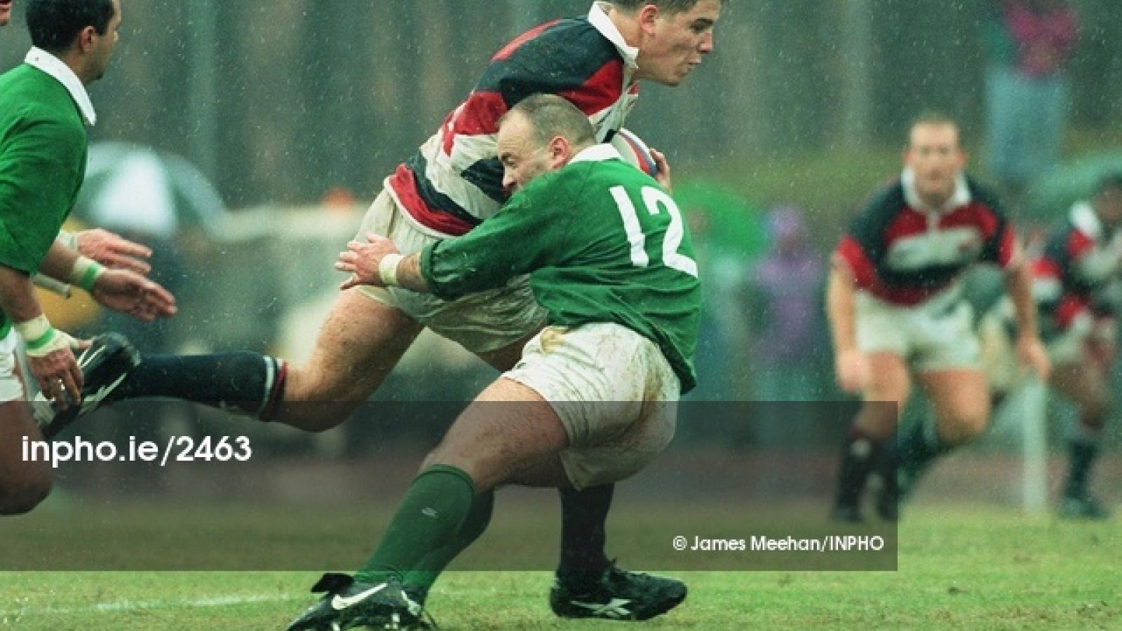 dan lyle vs ireland 1996 james meehan inpho 00002463