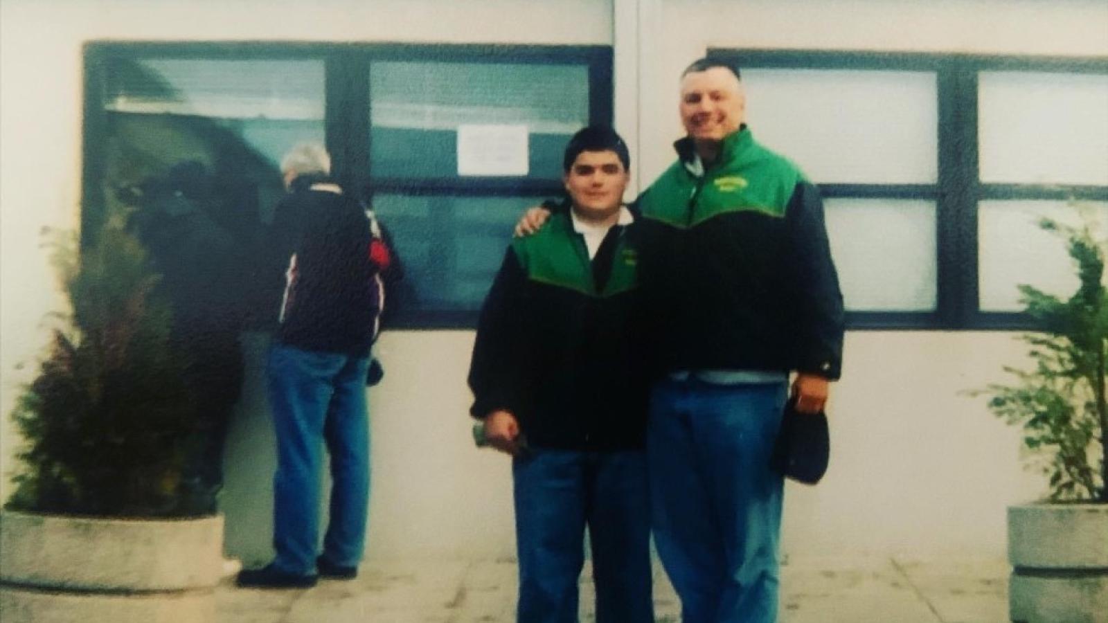 danny and tony breda at murrayfield