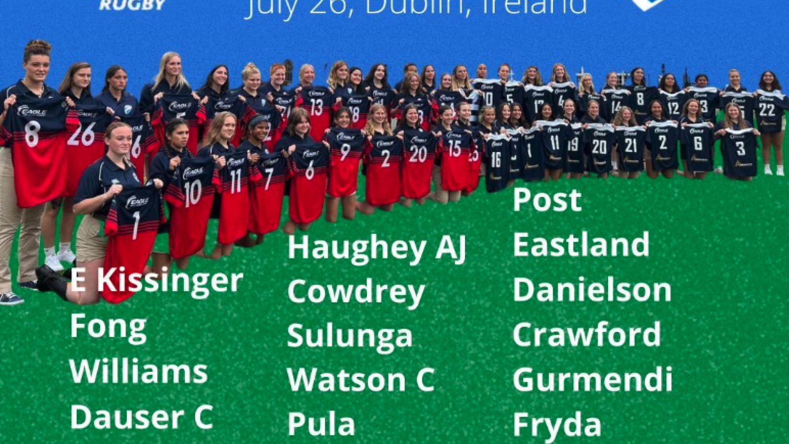 eira girls v leinster lineup