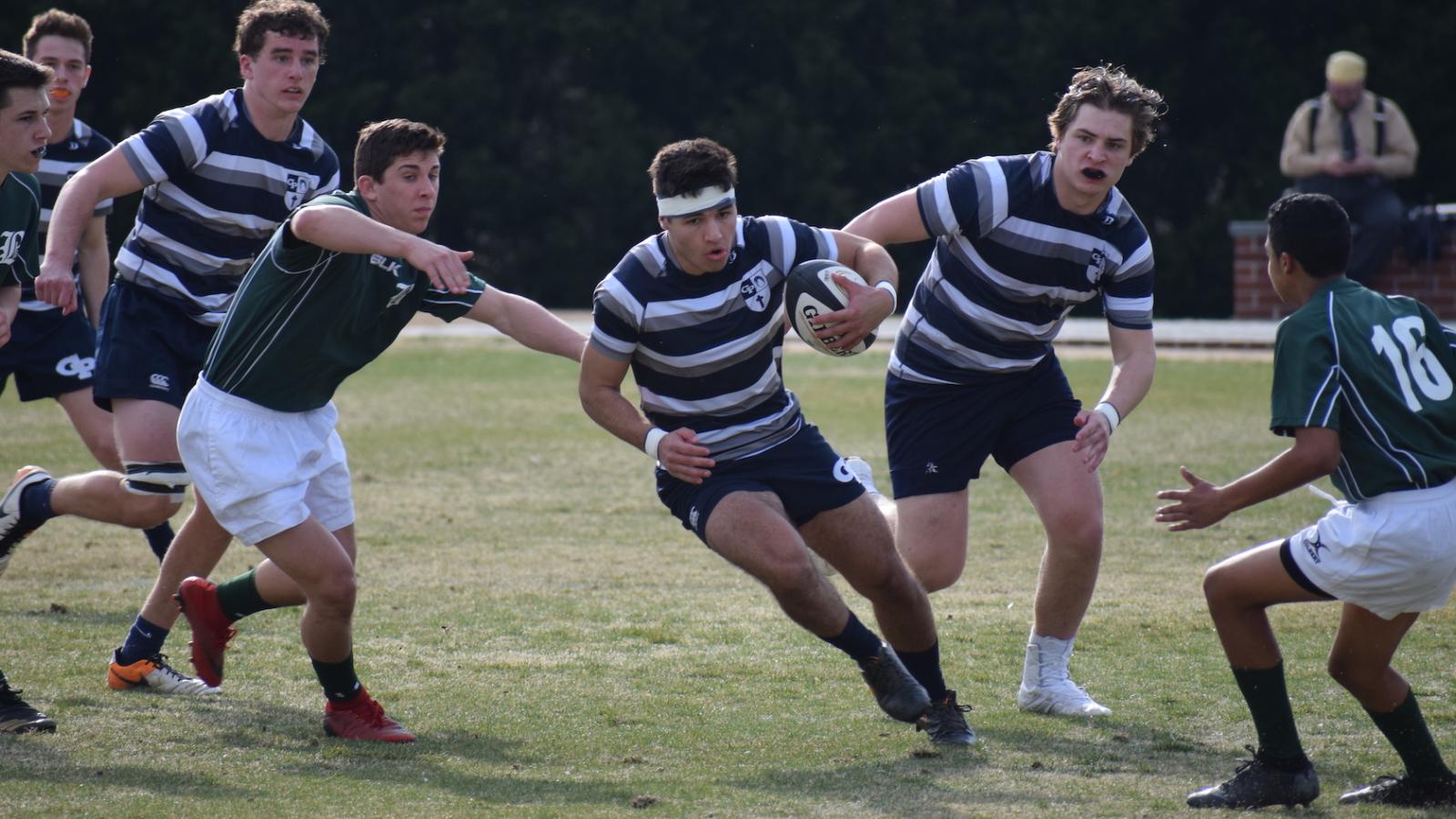 georgetown prep 2019 christian david with ball