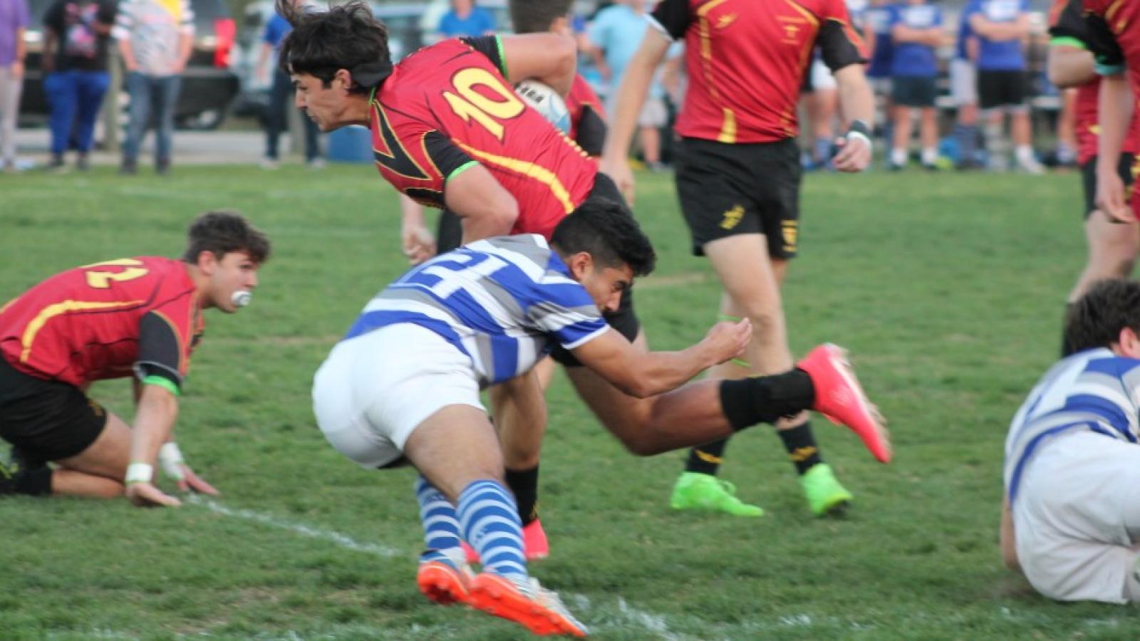jesuit nola v br martin ferina tackles anclade enzo antonio foster
