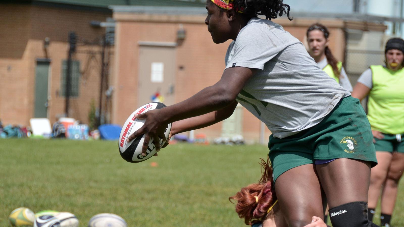 mwthunderbirds women training 2014 dropkick 7