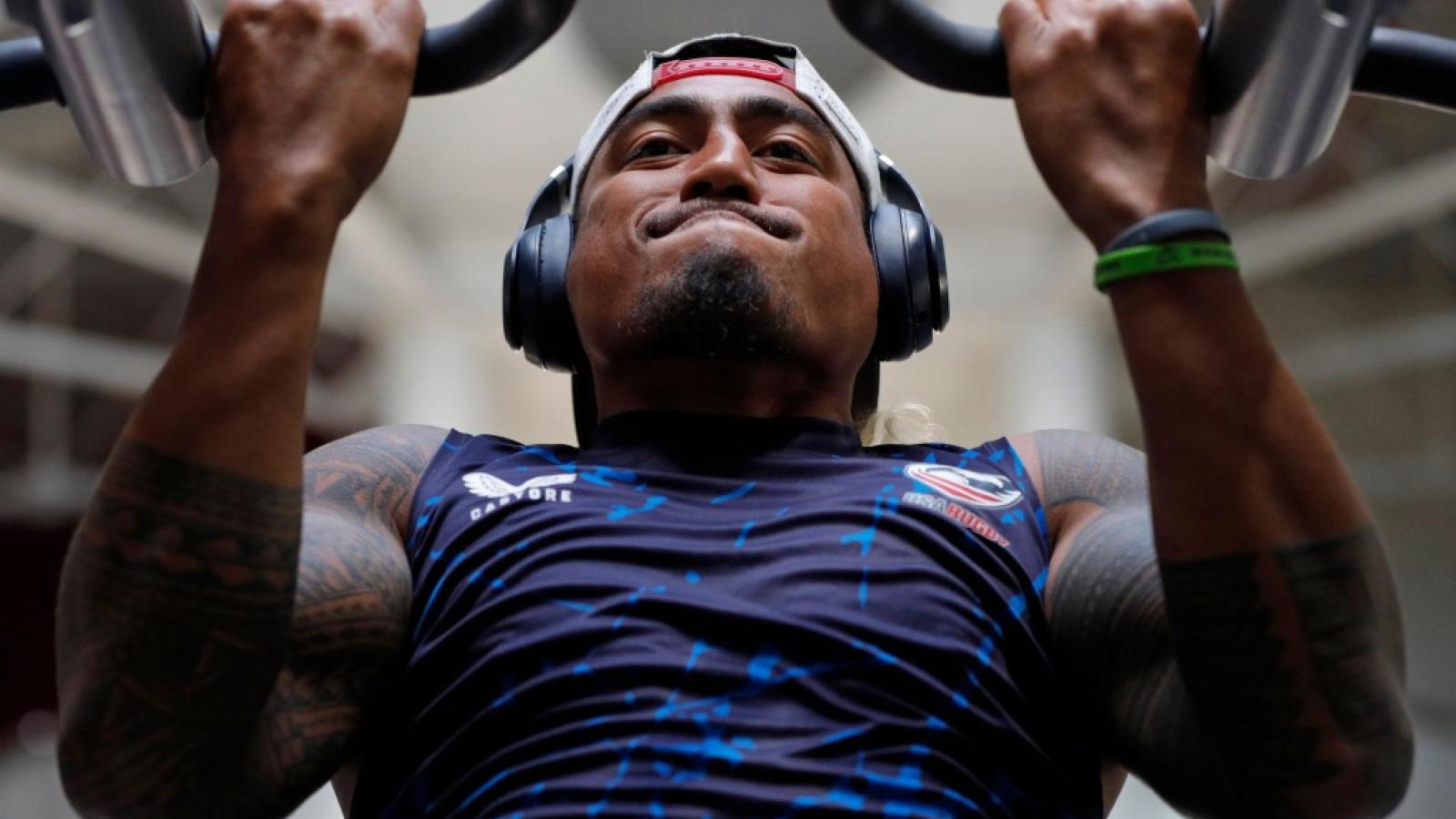 usa mnt pre tournament cape town   mike lee   klc fotos for world rugby 7