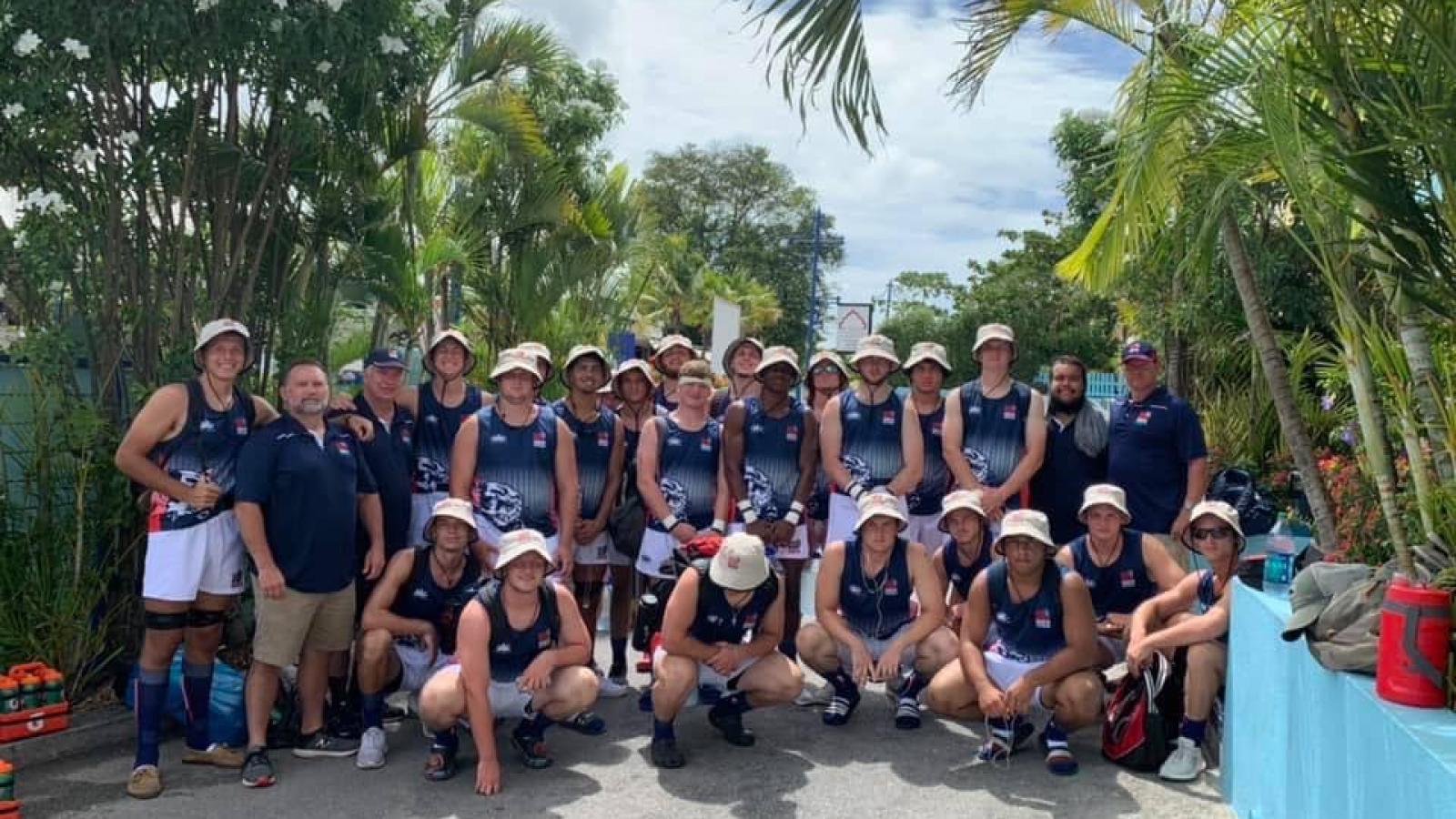 usa south panthers 2019 with hats