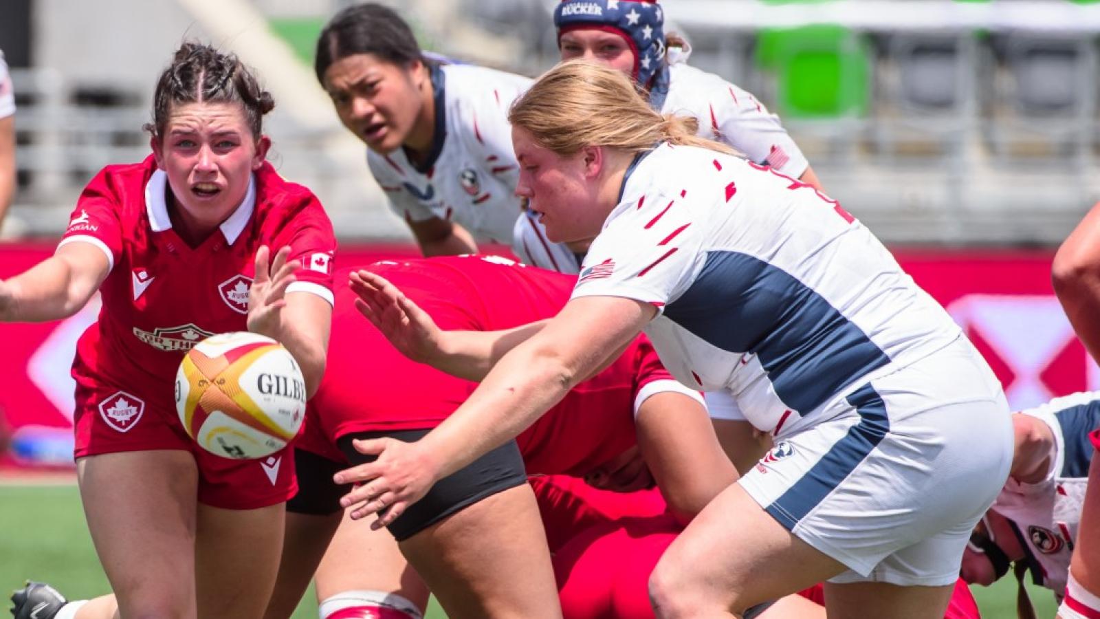 usa u20s v canada u20s women 2023 photo rugby canada 1