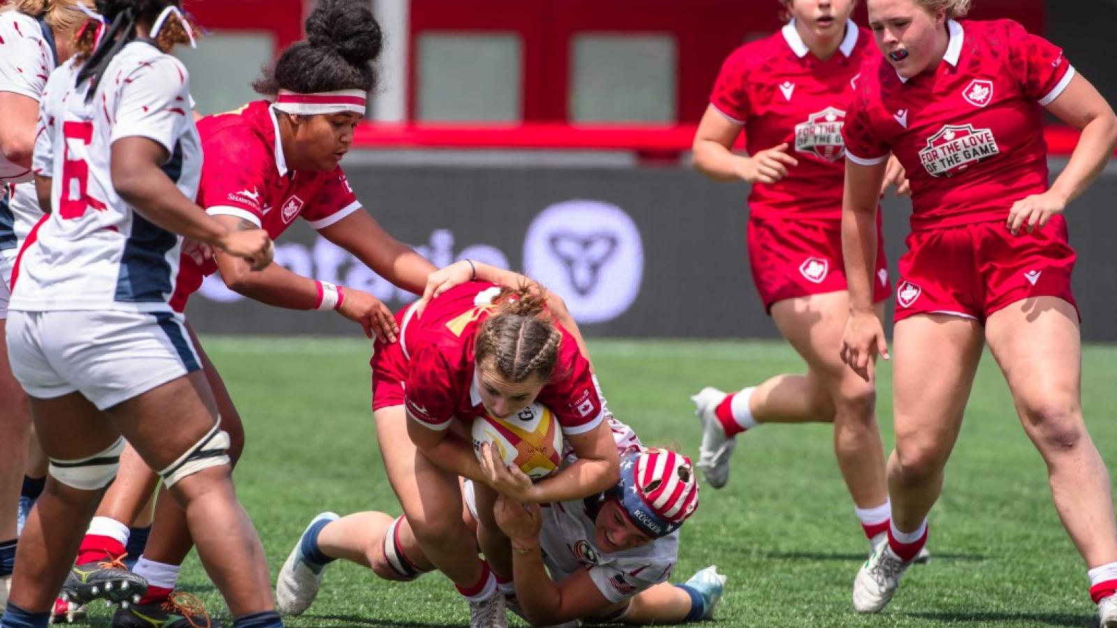 usa u20s v canada u20s women 2023 photo rugby canada 2