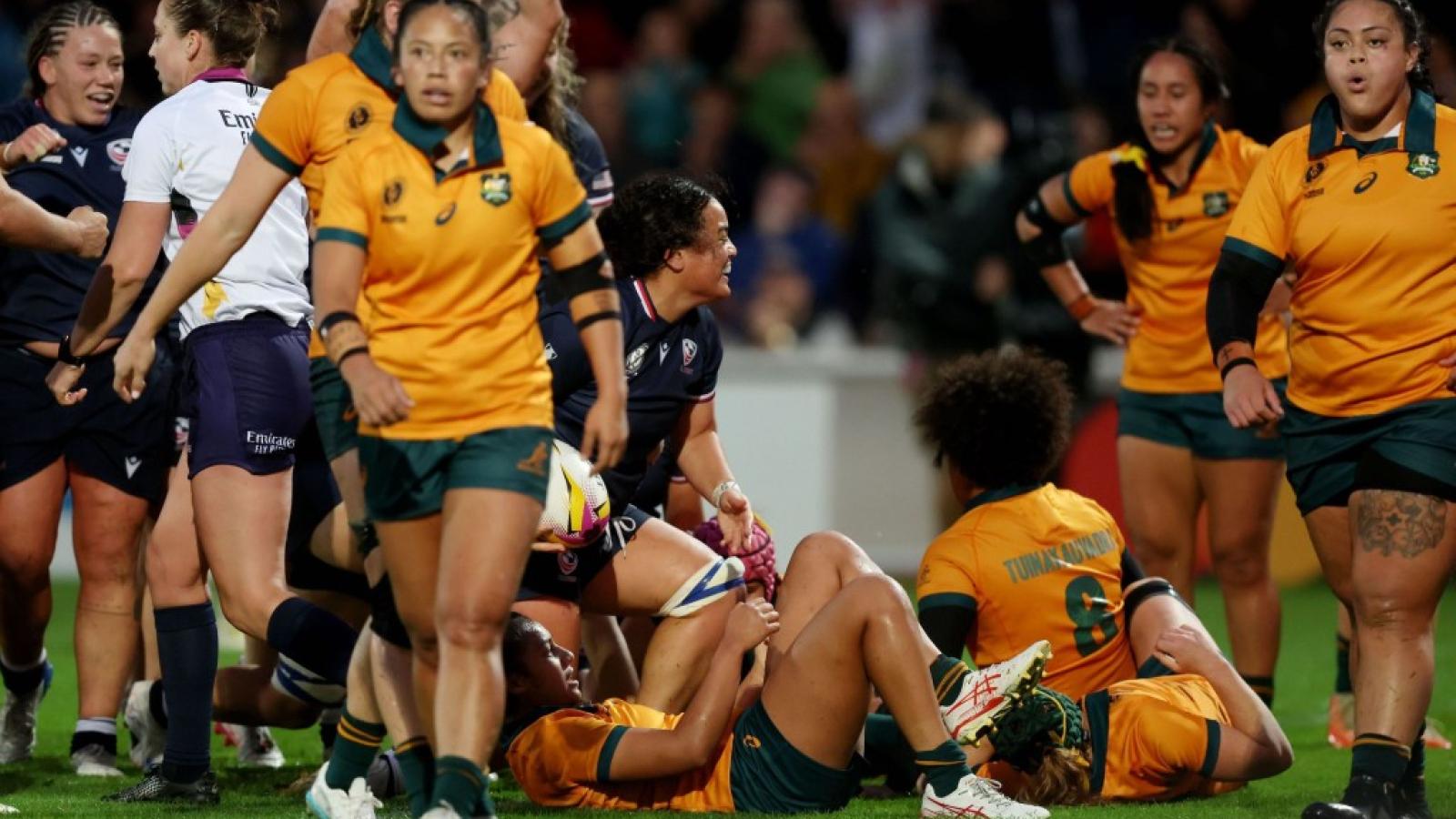 usa v australia   womens rugby world cup 2025 pool a 2 photo by george wood   world rugbyworld rugby via getty images