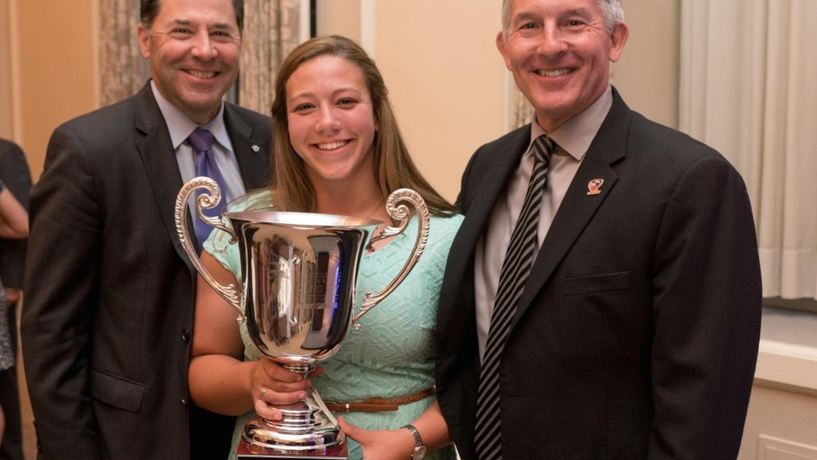wac awards 2016 chuck nelson hope rogers wayne milner courtesywac 0