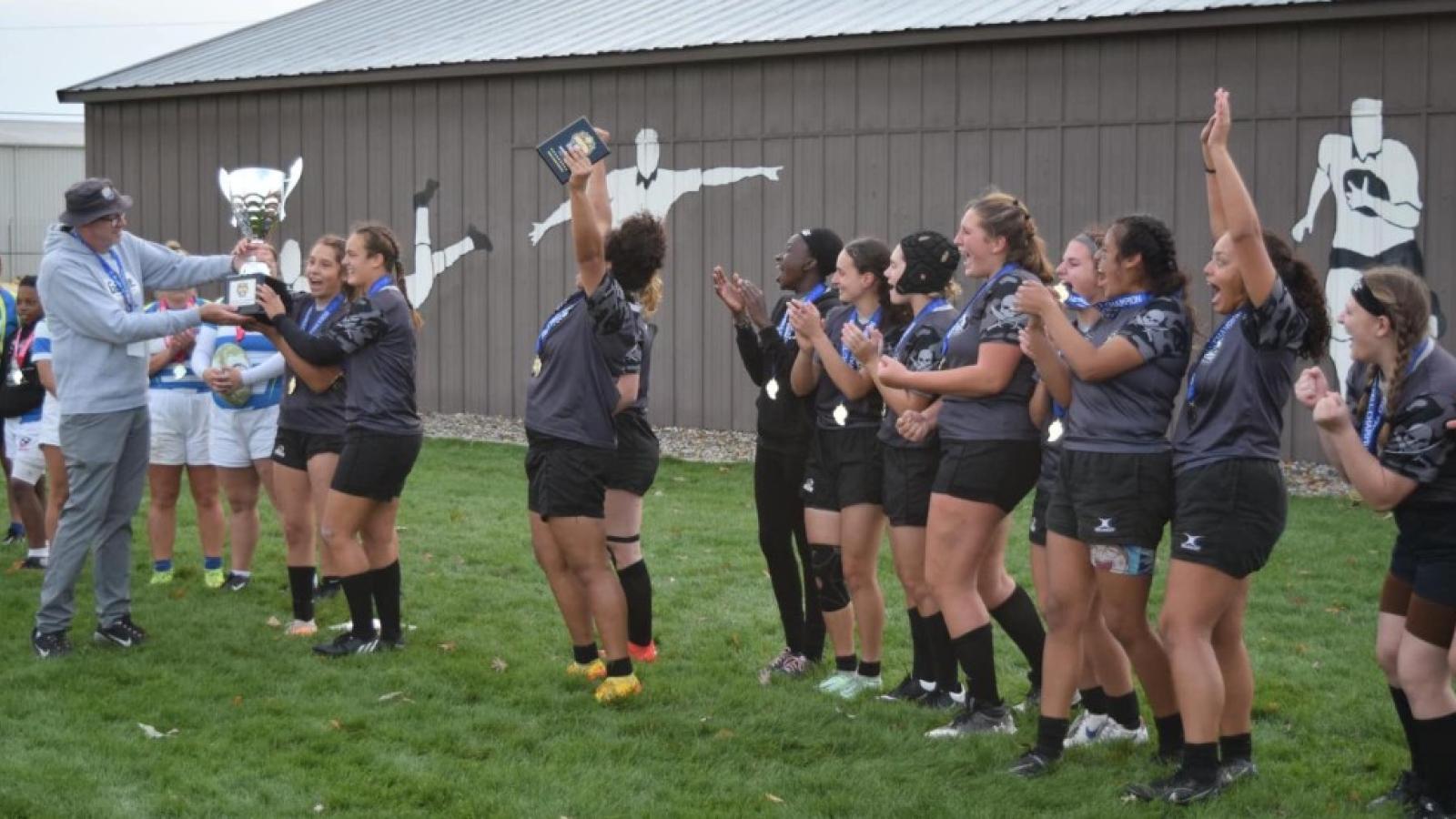 westside girls get trophy rugby indiana