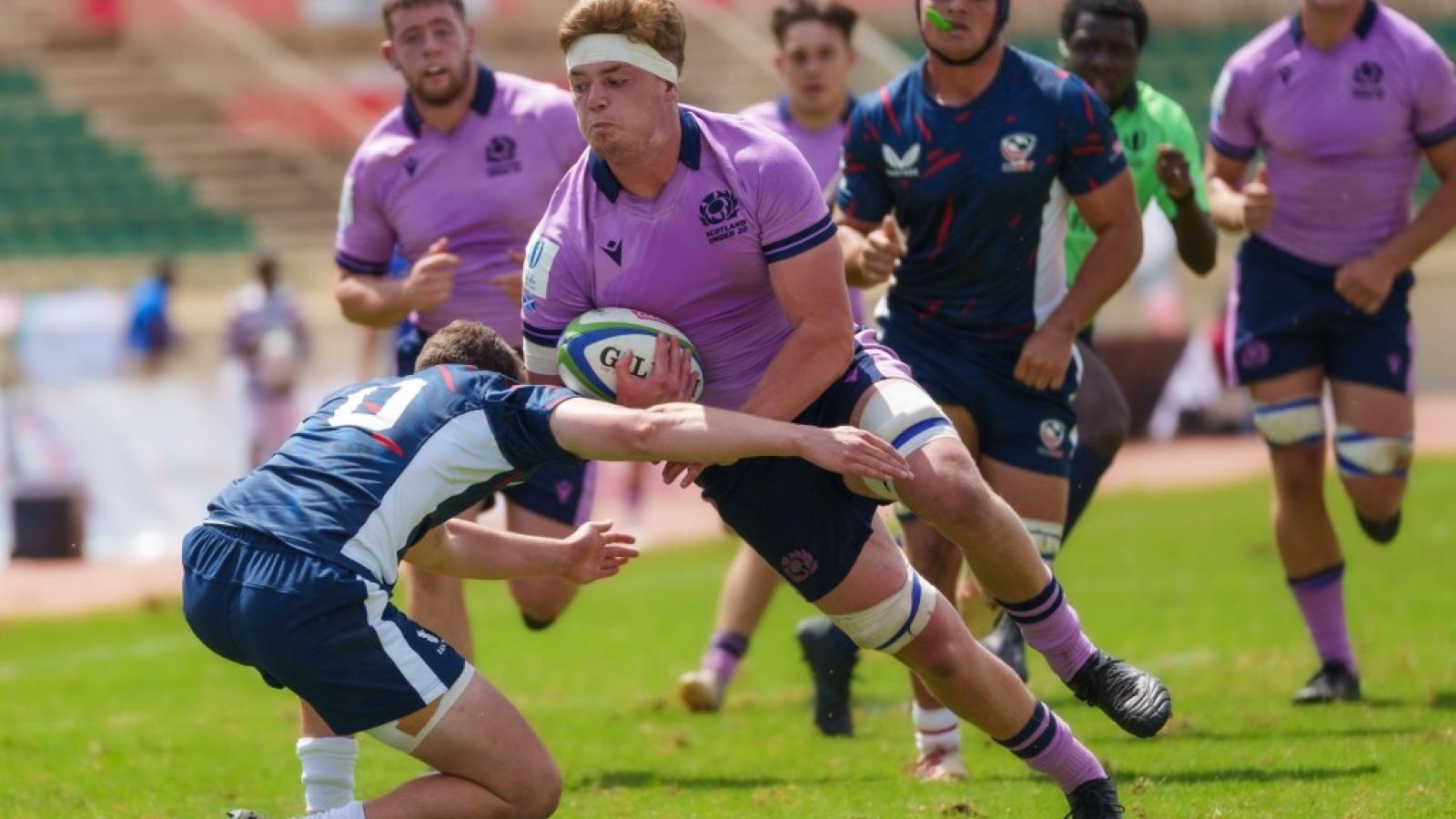 world rugby u20 trophy pool a   scotland v usa 4 antony mungeworld rugby