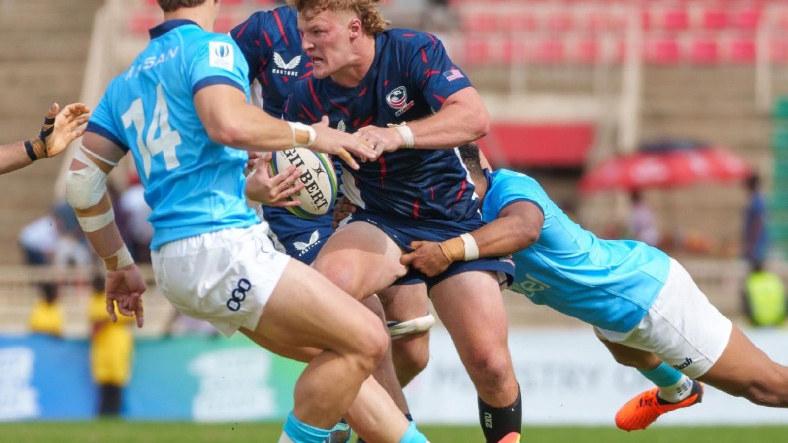 world rugby u20 trophy pool a   uruguay v usa 2