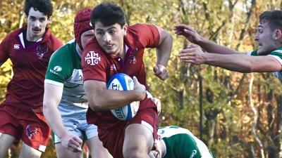 BC vs Babson in the 2025 Liberty D1AA Final. Photo @CoolRugbyPhotos