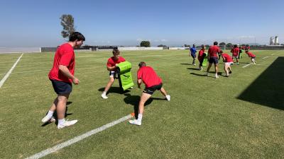 CRAA U19s training in Mexico 2026.