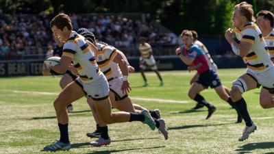 Cal runs to #1. Photo Cal Rugby.