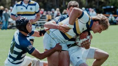 St Ignatius vs Notre Dame de la Salette in the 2025 National semifinals. Photo Griff Hastings.