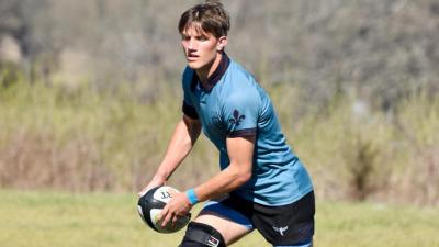 Sam Egger is a constant danger for Kingfishers.