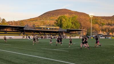 Legion U14s about to score in Melrose.