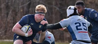 Navy vs Mount St. Mary's from February 21, 2026. Photo David Hughes.