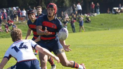 Saint Mary's unleashed their open field play. photo Rebecca Harper.