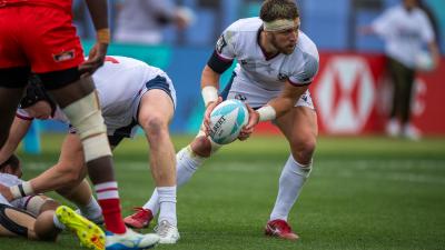 Stephen Tomasin leads the USA squad. Photo David Barpal.