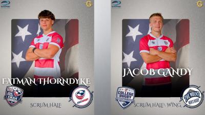 Official headshots CRAA U19s Thorndyke and Gandy.