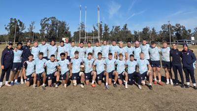 The USA U18s in South America.