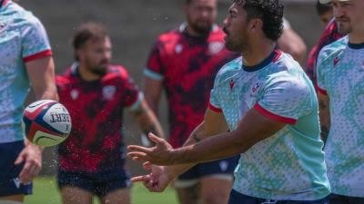 USA training in Charlotte.