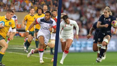 USA v Australia USA v England