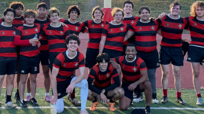 The Wesleyan rugby team from 2025-26.