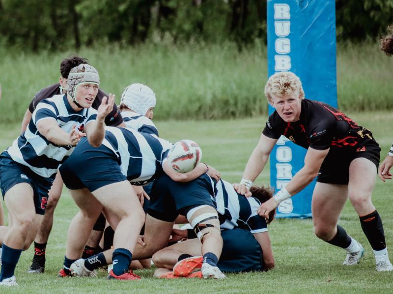 San Diego Mustangs vs Charlotte Cardinals in the 2025 Boys HS Club Final. Photo Griff Hastings.