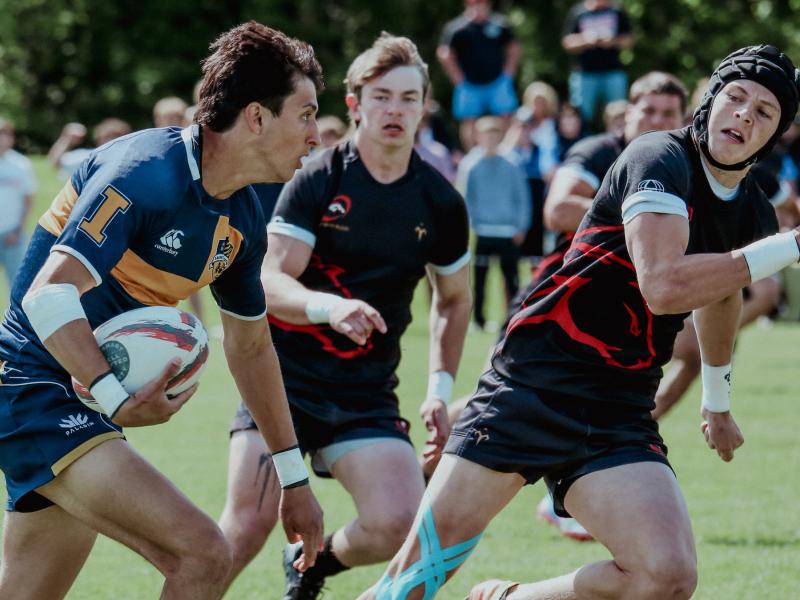 St. Ignatius vs Herriman in the 2025 Boys Single-School final. Photo Griff Hastings.