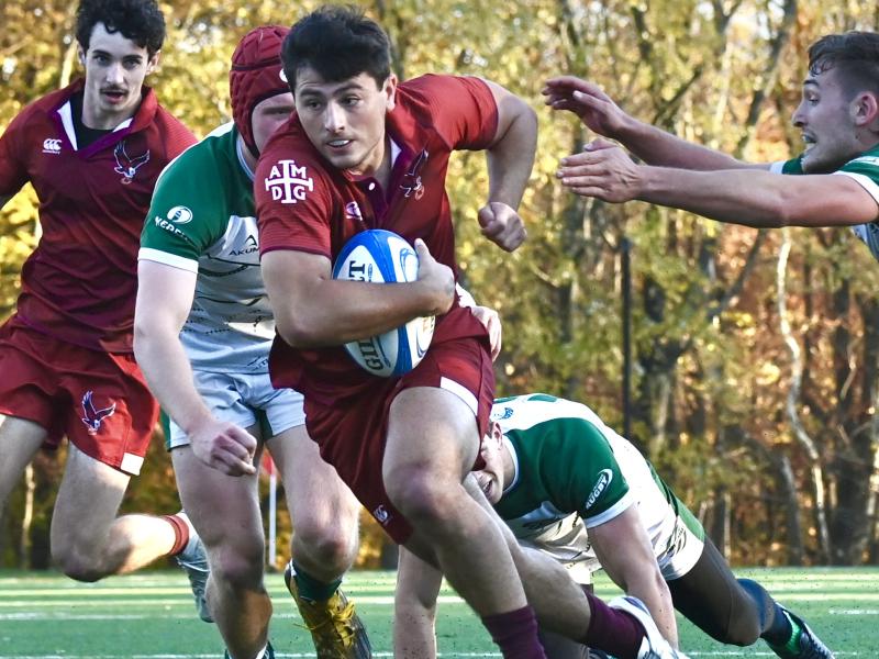 BC vs Babson in the 2025 Liberty D1AA Final. Photo @CoolRugbyPhotos