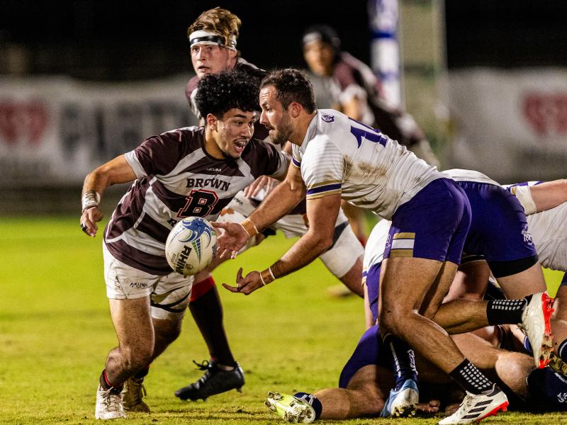 Brown vs Queens in the 2024 NCR D1 final.