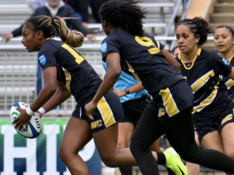 AIC on the charge at the 2026 CRC. Photo @CoolRugbyPhotos.