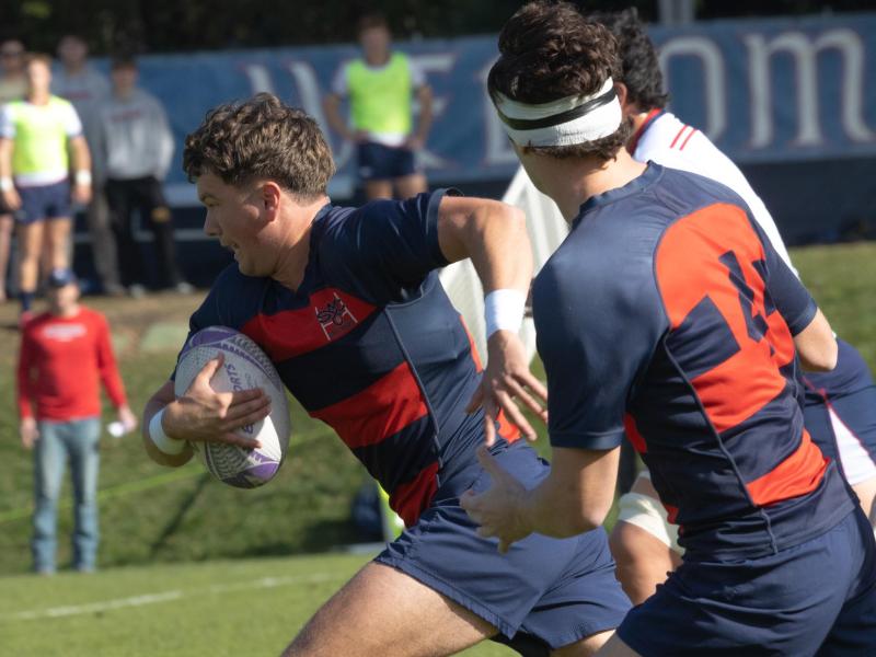 Saint Mary's in action in the 2025-26 season. Photo Rebecca Harper.