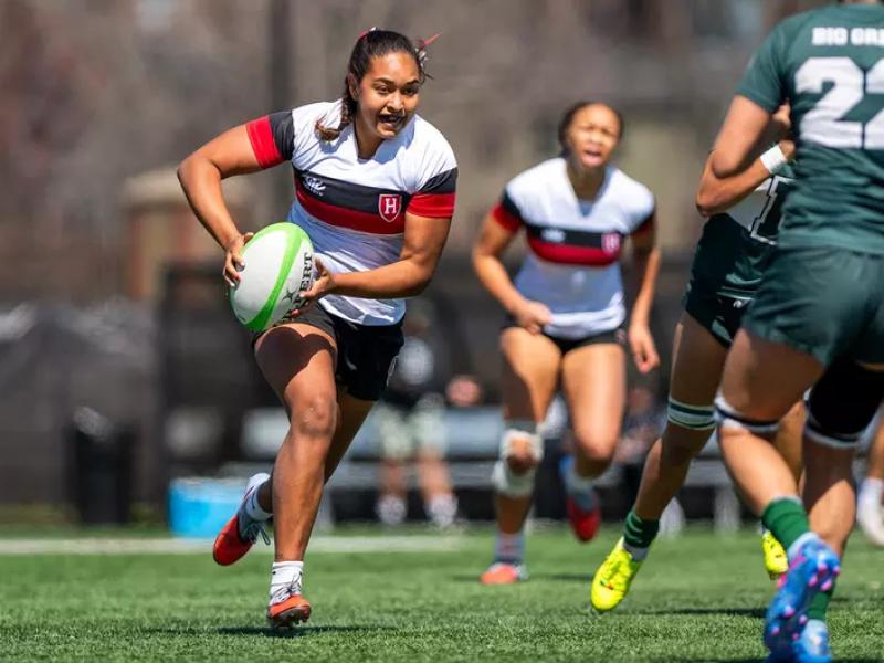 Tiahna Padilla for Harvard. Photo Harvard Athletics.