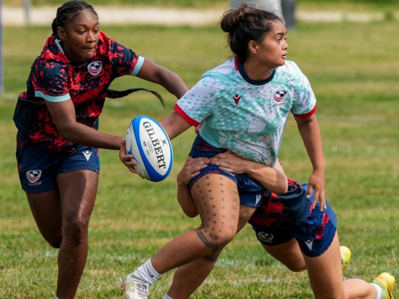 U20s in training before their first match. Photo USA Rugby.