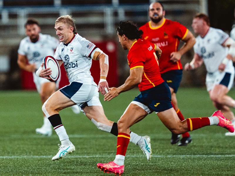 USA vs Spain in 2025 in Charlotte. Photo Miguel Sanchez-Nunez.