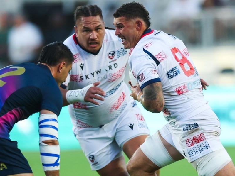 USA XV vs Argentina XV. Photo USA Rugby.