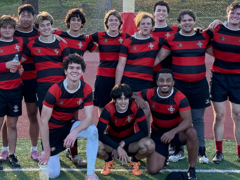 The Wesleyan rugby team from 2025-26.